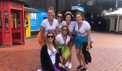 صورة فريق البحث عن الكنز في أوكلاند